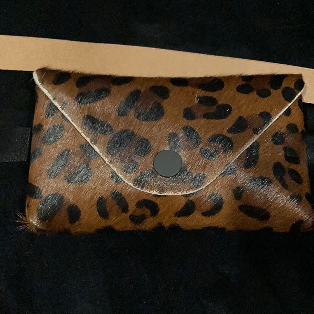 Custom Leopard Skin Fanny Pack